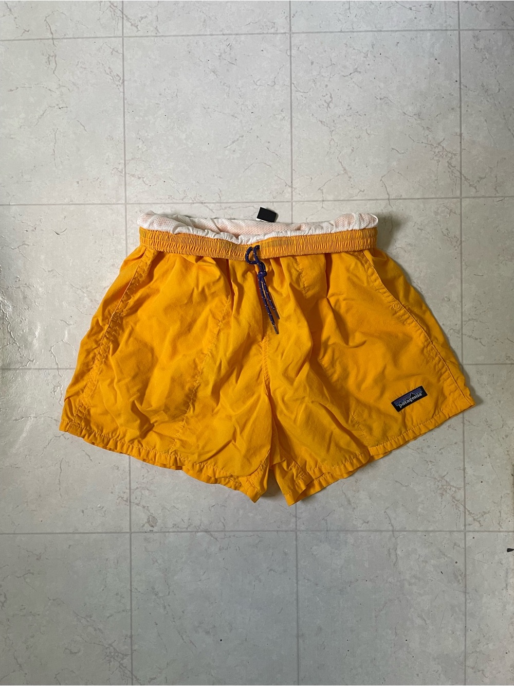 Vintage Patagonia Yellow Baggies